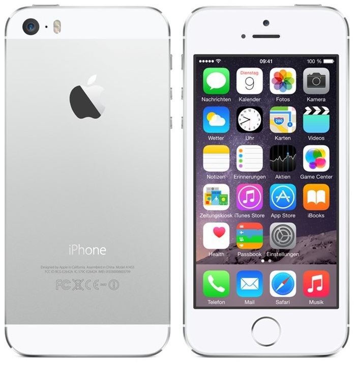 Apple iPhone 5s 32GB silber Apple iPhone 5s 32GB silber