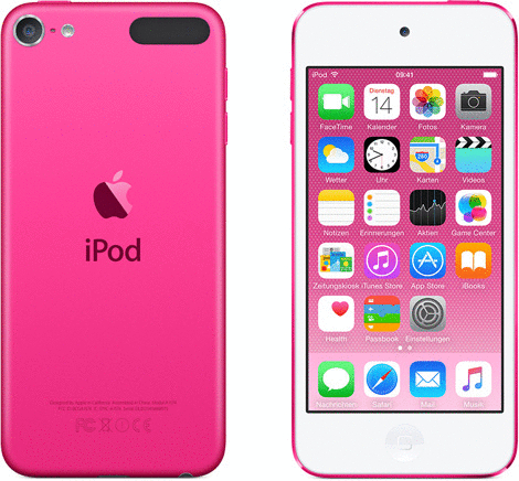 Vorschaubild von Apple iPod touch 6G 32GB pink Vorschaubild von Apple iPod touch 6G 32GB pink