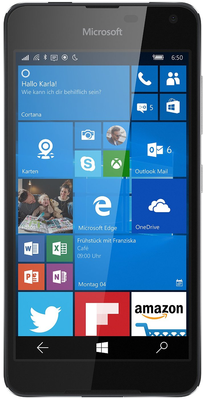 Microsoft Lumia 650 16GB schwarz Microsoft Lumia 650 16GB schwarz