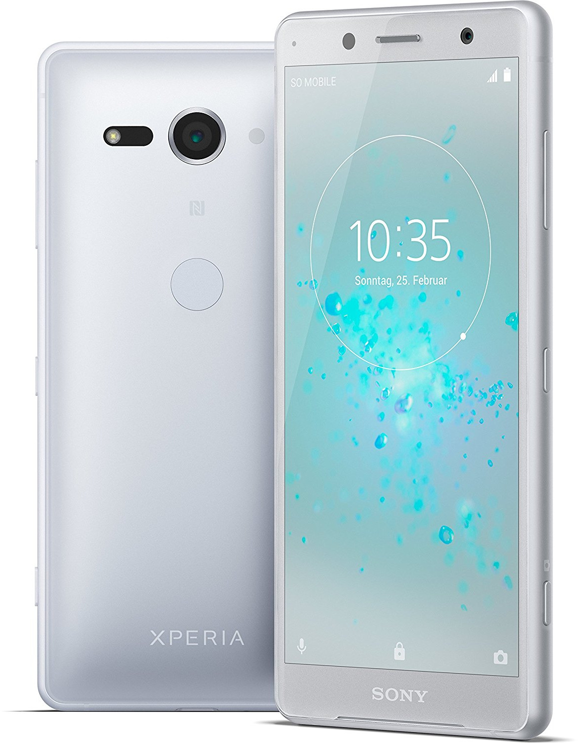 Sony Xperia XZ2 Compact Dual SIM 64GB white silver Sony Xperia XZ2 Compact Dual SIM 64GB white silver