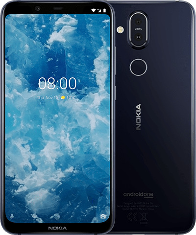 Nokia 8.1 Dual SIM 64GB blue silver Nokia 8.1 Dual SIM 64GB blue silver