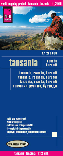 Tansania / Tanzania 1 : 1 200 000
