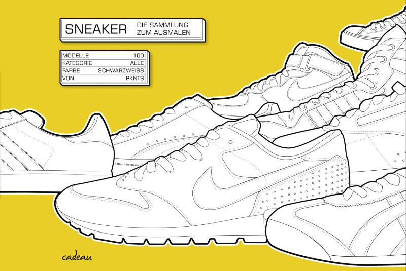 Sneaker: Die Sammlung zum Ausmalen - Daniel Jarosch