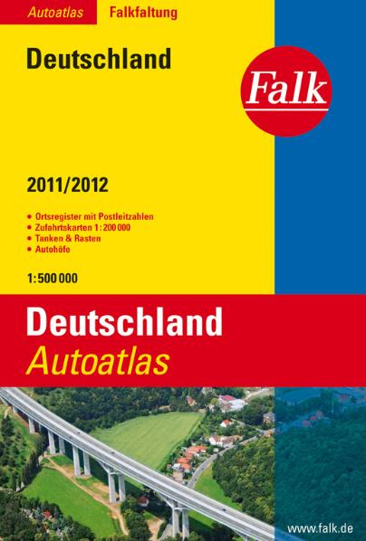 Falk Autoatlas Deutschland 2011/2012 1 : 500 000