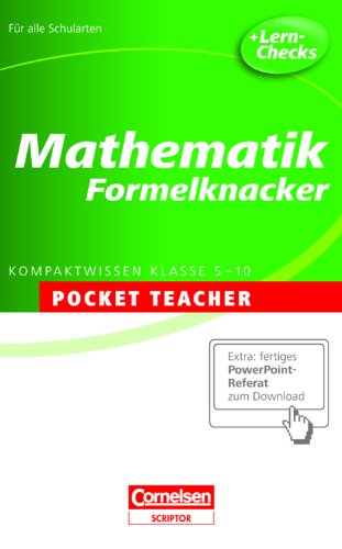 Mathematik. Sekundarstufe I . Formelknacker - Barbara Weber
