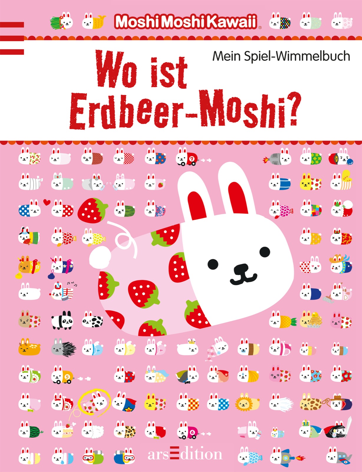 Wo ist Erdbeer-Moshi - Mein Spiel-Wimmelbuch