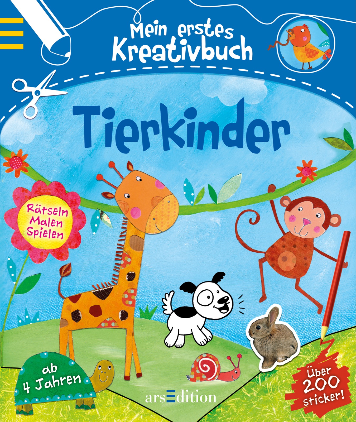 Mein erstes Kreativbuch Tierkinder